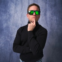 Pit Viper The Bio Exec Turboshaft Black / Blue Green Mirror Polarised Lenses
