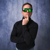 Pit Viper The Bio Exec Turboshaft Black / Blue Green Mirror Polarised Lenses