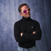 Pit Viper The Miami Nights Turboshaft White / Red Mirror Polarised Lenses