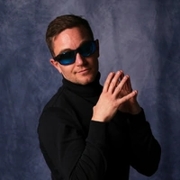 Pit Viper The Exec Somox Black / Blue Mirror Polarised Lenses