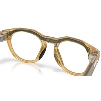 Oakley Wearable x Meta Hstn OW8002-0851 Light Curry / Clear to Brown Photochromic Lenses