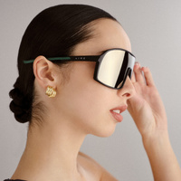 Aire Blazars AIR2542200 Matte Black / Gold Mirror Lenses