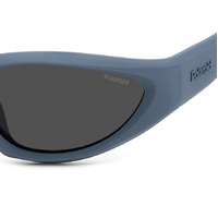 Polaroid PLD 2165/S FLL M9 59 Matte Blue / Grey Polarised Lenses