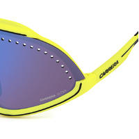 Carrera C Sport 01/S 4CW ZS 99 Yellow Black / Blue Mirror Lenses