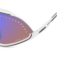 Carrera C Sport 01/S 6HT ZS 99 Matte White / Blue Mirror Lenses