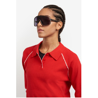 Carrera C Sport 02/S I46 IR 99 Matte Black Gold / Grey Lenses