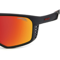 Carrera Ducati CARDUC 051/S 003 UZ 61 Matte Black / Red Mirror Lenses