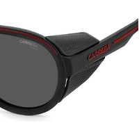 Carrera C Sport 09/S/XT BLX M9 57 Matte Black Red / Grey Polarised Lenses