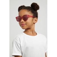 Polaroid Kids PLD 8076/S 35J JQ 45 Pink / Rose Gold Mirror Polarised Lenses