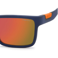 Polaroid PLD 2172/ATP/S FLL OZ 55 Matte Blue / Red Mirror Polarised Lenses