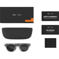 Oakley Wearable x Meta Hstn OW8002-0551 Clear / Transitions Grey Photochromic Lenses