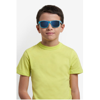 Polaroid Kids PLD 8067/S VGL 5X 49 Matte Blue Azure / Blue Mirror Polarised Lenses