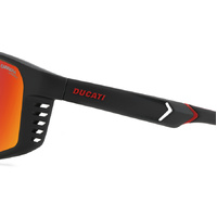 Carrera Ducati CARDUC 051/S 003 UZ 61 Matte Black / Red Mirror Lenses