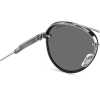 Carrera Glory KJ1 M9 58 Dark Ruthenium / Grey Polarised Lenses