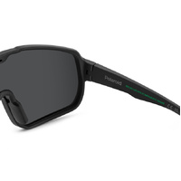 Polaroid Kids PLD 8070/S 003 5X 99 Matte Black / Blue Mirror Polarised Lenses