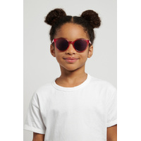 Polaroid Kids PLD 8076/S 35J JQ 45 Pink / Rose Gold Mirror Polarised Lenses