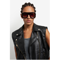 Carrera Flaglab 18 2M2 HA 57 Black Gold / Brown Gradient Lenses