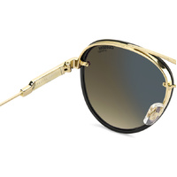 Carrera Glory RHL 86 58 Gold Black / Black Brown Green Gradient Lenses