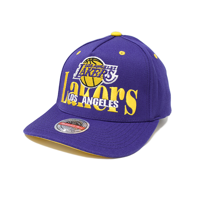 Mitchell Ness Los Angeles Lakers NBA On Top Pinch Purple OSFM MNLL21108