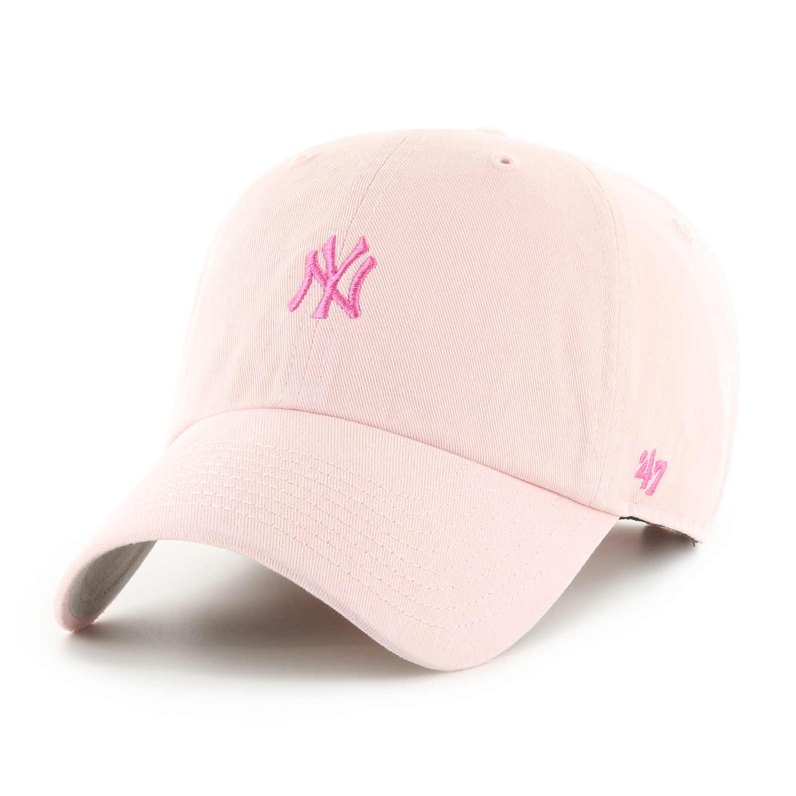 47 Brand New York Yankees MLB Clean Up Pink OSFM B-BSRNR17GWS-PKA