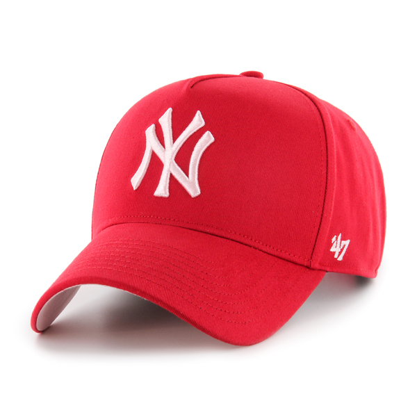 47 Brand New York Yankees MLB Sure Shot TT Red/Pink/White OSFM B-MDTTC17GWP-RD
