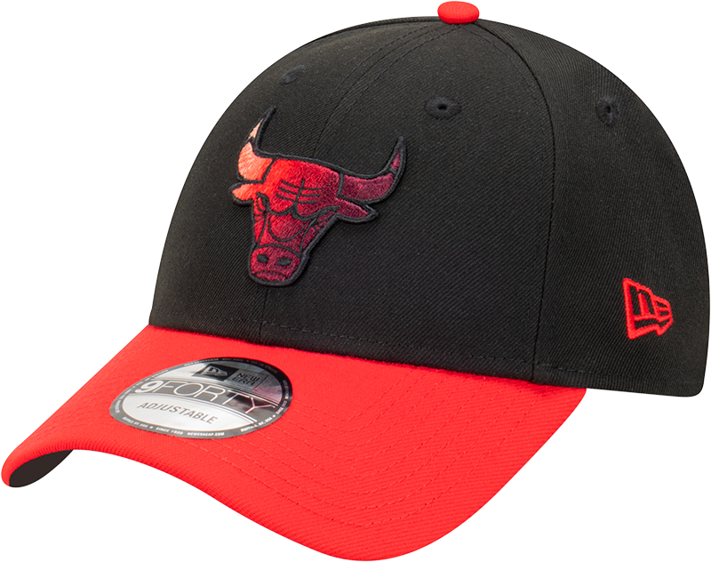 New Era Chicago Bulls 9Forty Gradient 2Tone Black Red OSFM