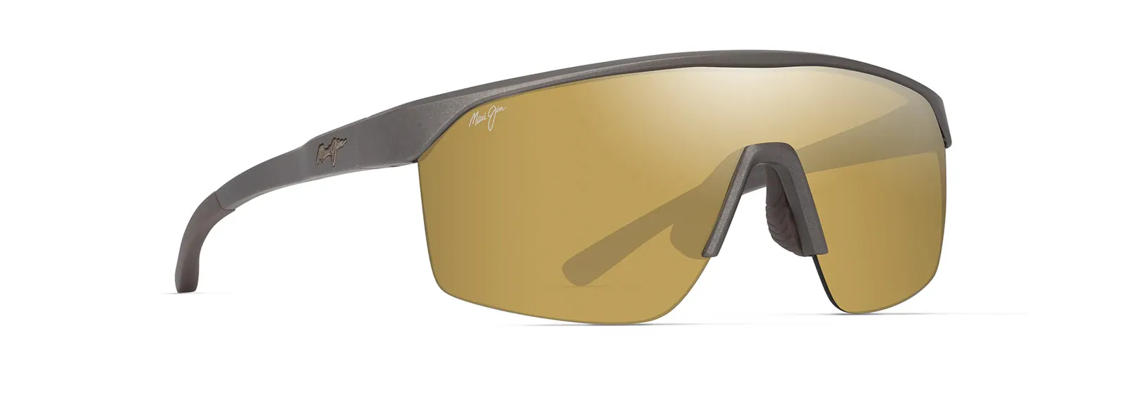 Maui Jim Paluna AF GD596-01 Matte Light Brown / Hawaii Glow Polarised Lenses