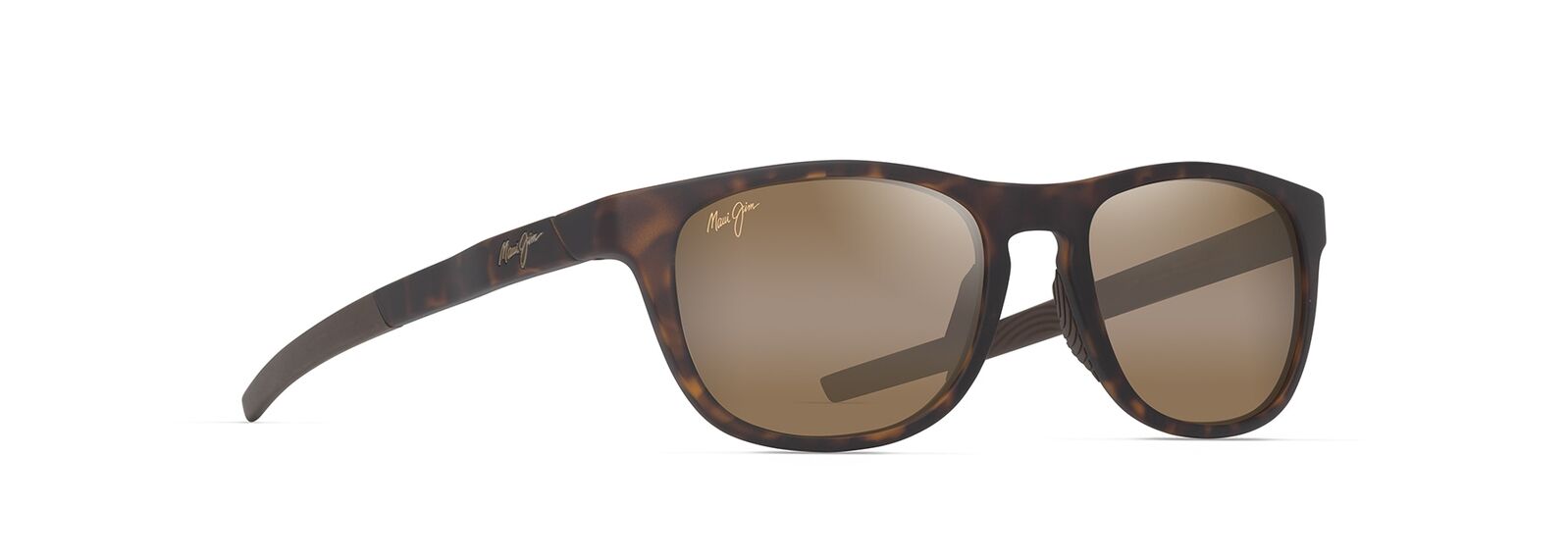 Maui Jim Melemele H597-10 Matte Dark Havana / HCL Bronze Polarised Lenses