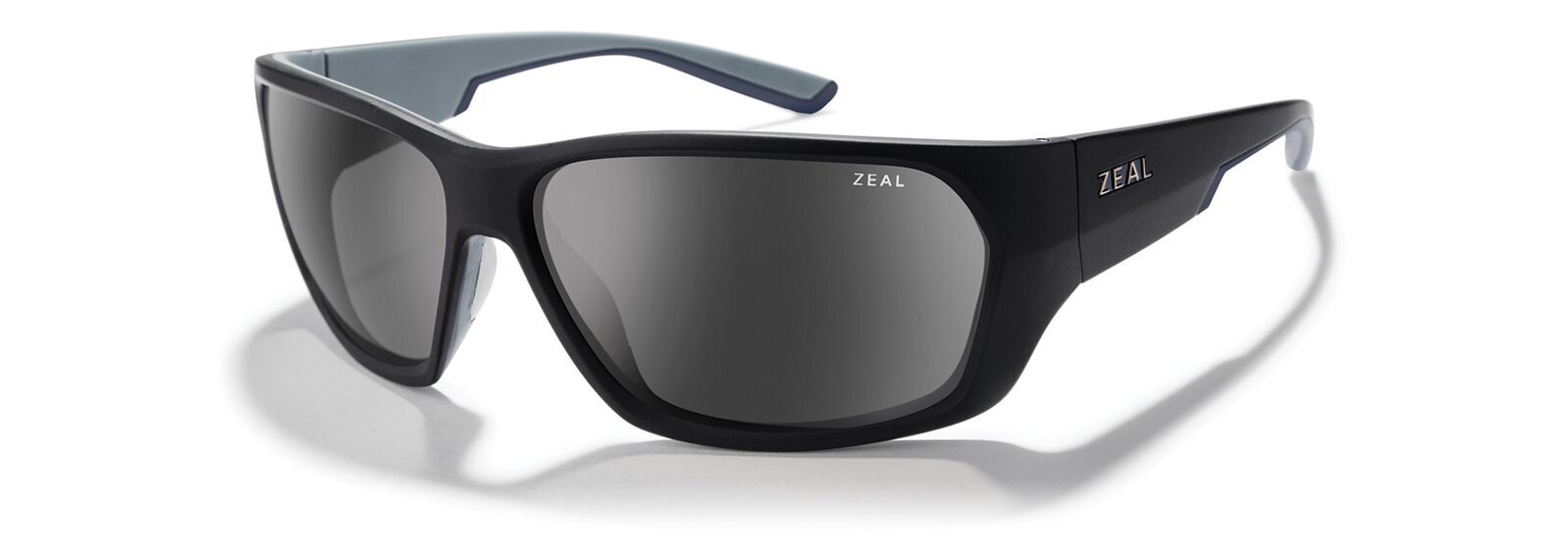 Zeal Caddis 11439 Matte Black / Dark Grey Polarised Lenses