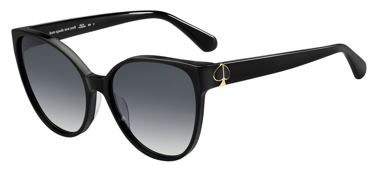 Kate Spade PRIMROSE/G/S 807 9O 60 Black / Dark Grey Gradient Lenses