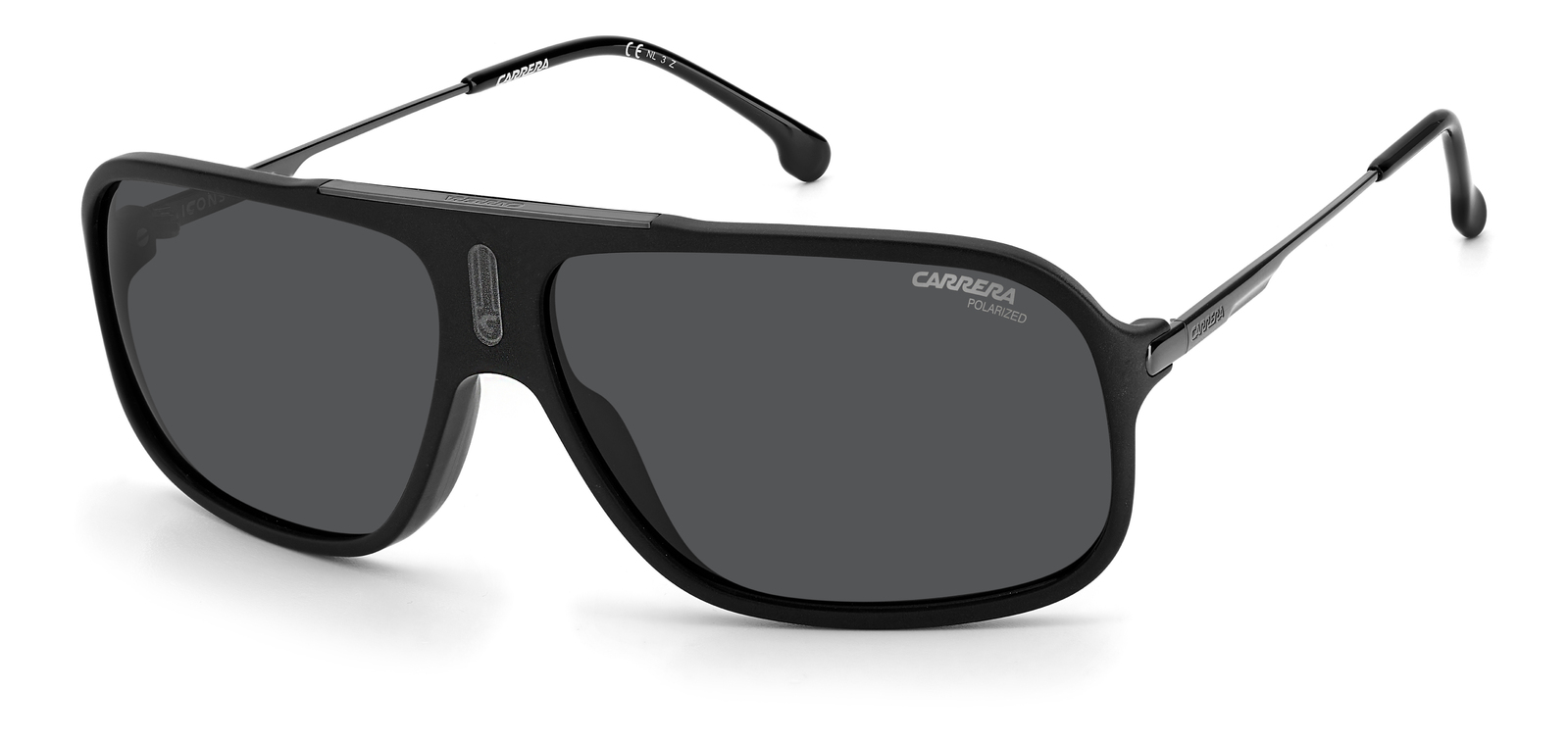 Carrera Cool 65 003 M9 64 Matte Black / Grey Polarised Lenses