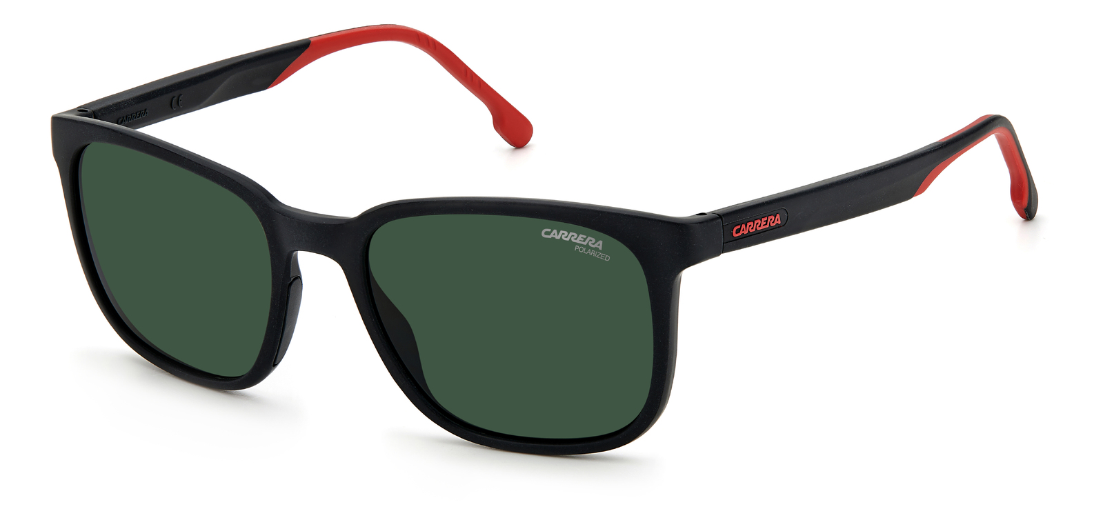 Carrera 8046/S 003 UC 54 Matte Black / Green Polarised Lenses