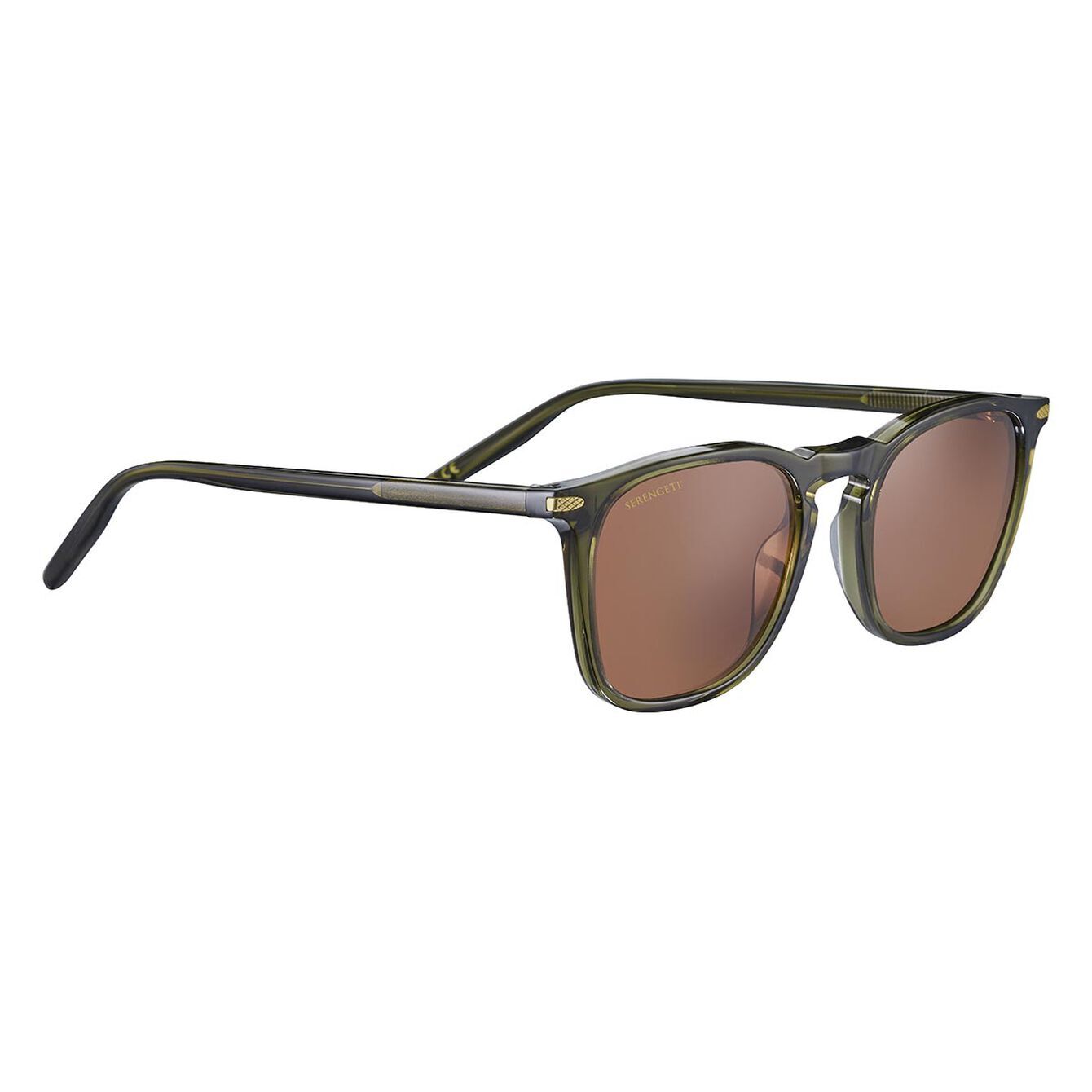 Serengeti Delio SS021001 Khaki Drivers Polarised Lenses