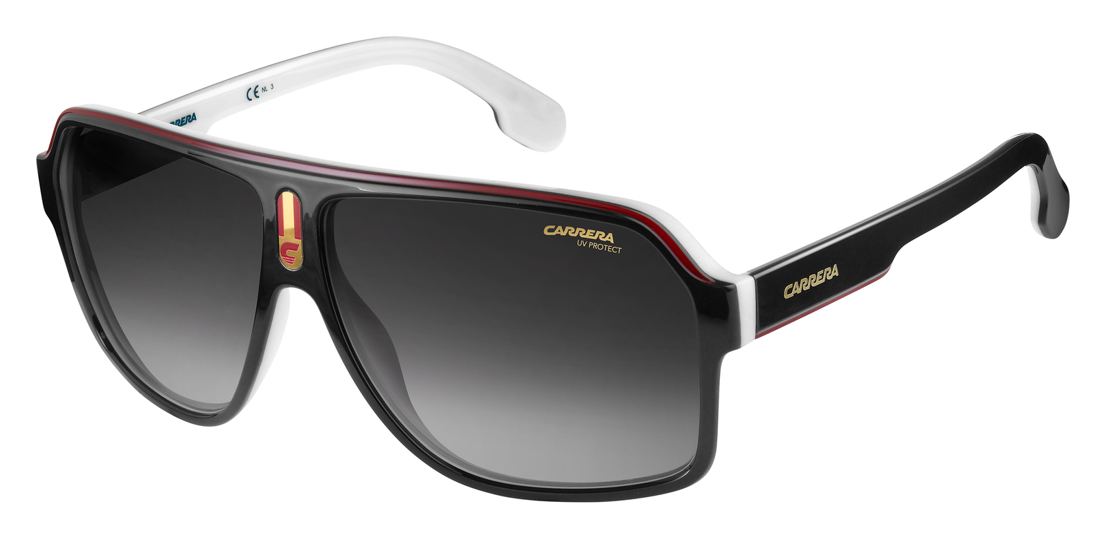 Buy Carrera Men's Non-Polarized UV Protected Dark Grey Lens Glass Pilot  Sunglasses 205783 at Amazon.in