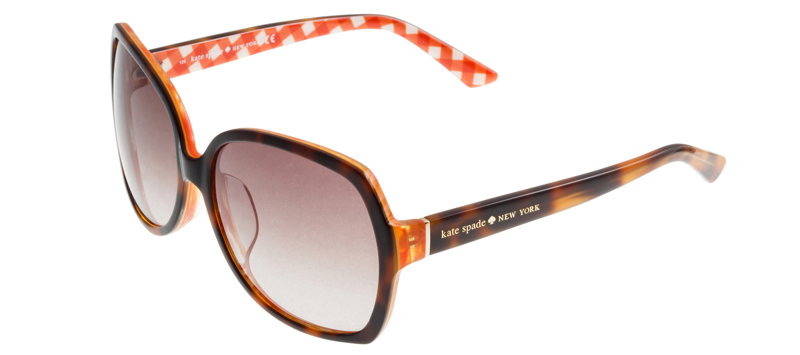 Kate Spade HALSEY/F/S AH7 HA 60 Havana Orange / Brown Gradient Lenses