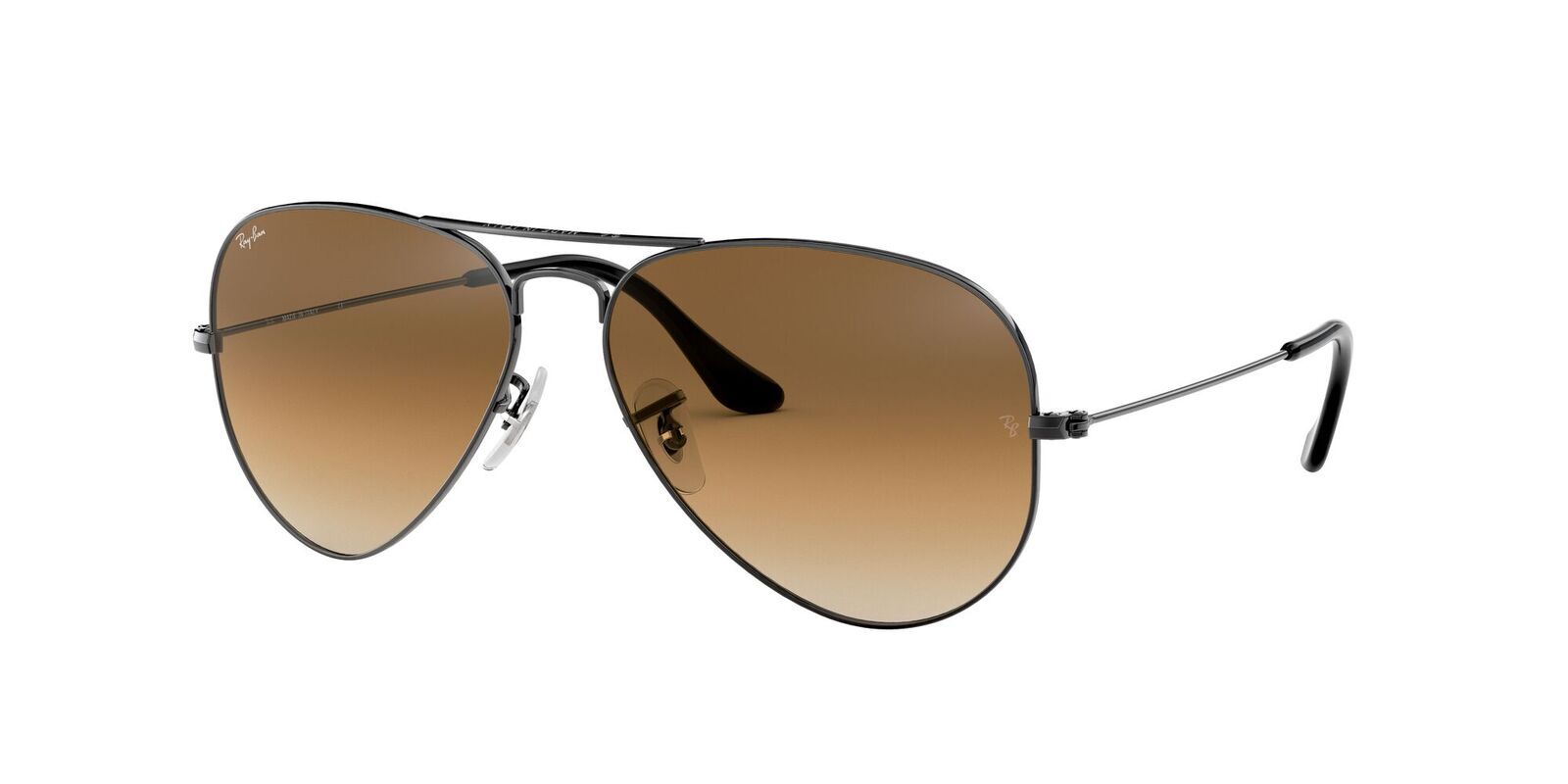 Sunglasses | Aviator Gold Brown Gradient Sunglasses | Ray-Ban