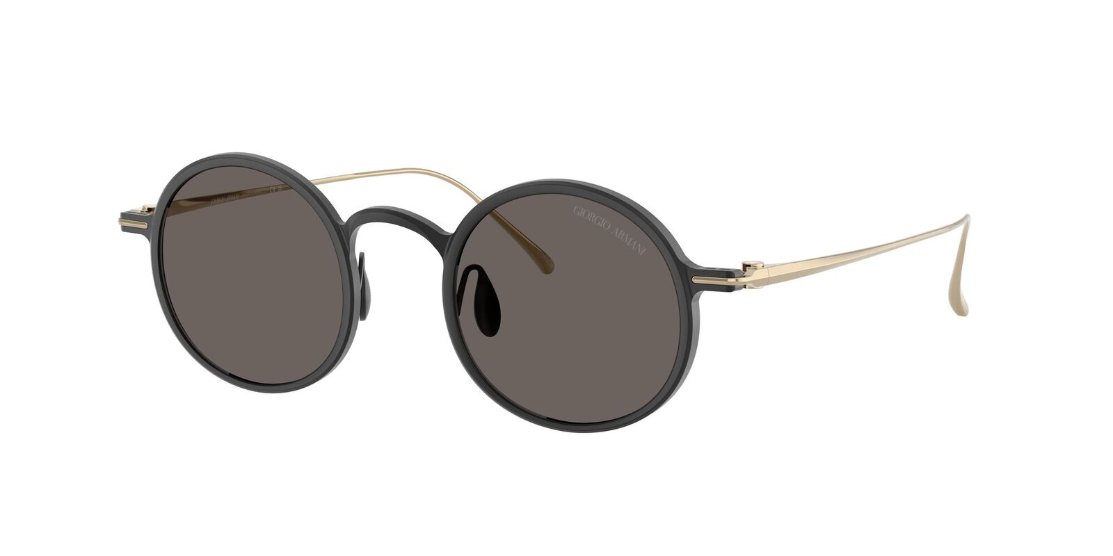 Giorgio Armani AR6173T 3404B1-46 Matte Black / Dark Grey Lenses