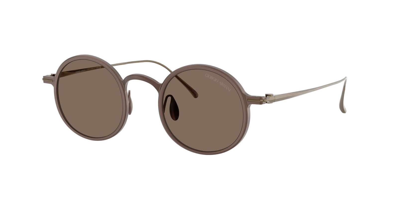 Giorgio Armani AR6173T 340773-46 Matte Brown / Brown Exclusive Lenses