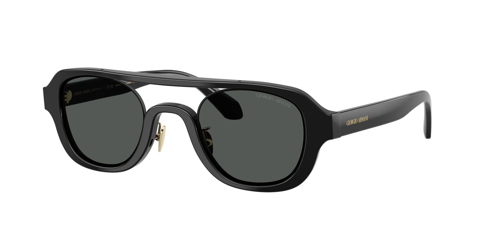 Giorgio Armani AR8247 500187-48 Black / Dark Grey Lenses