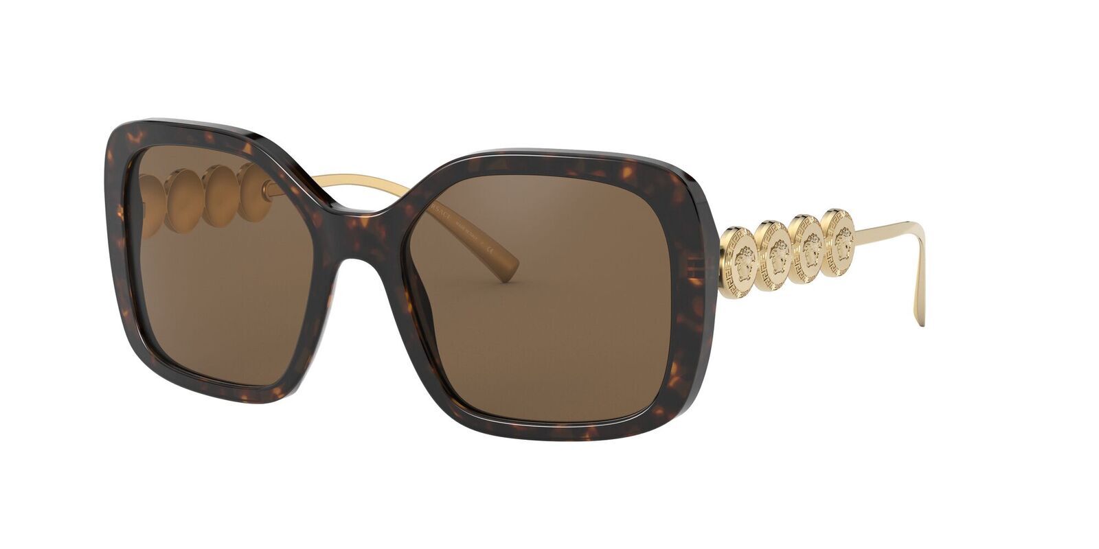 Versace VE4399 Sunglasses 108/73 Havana