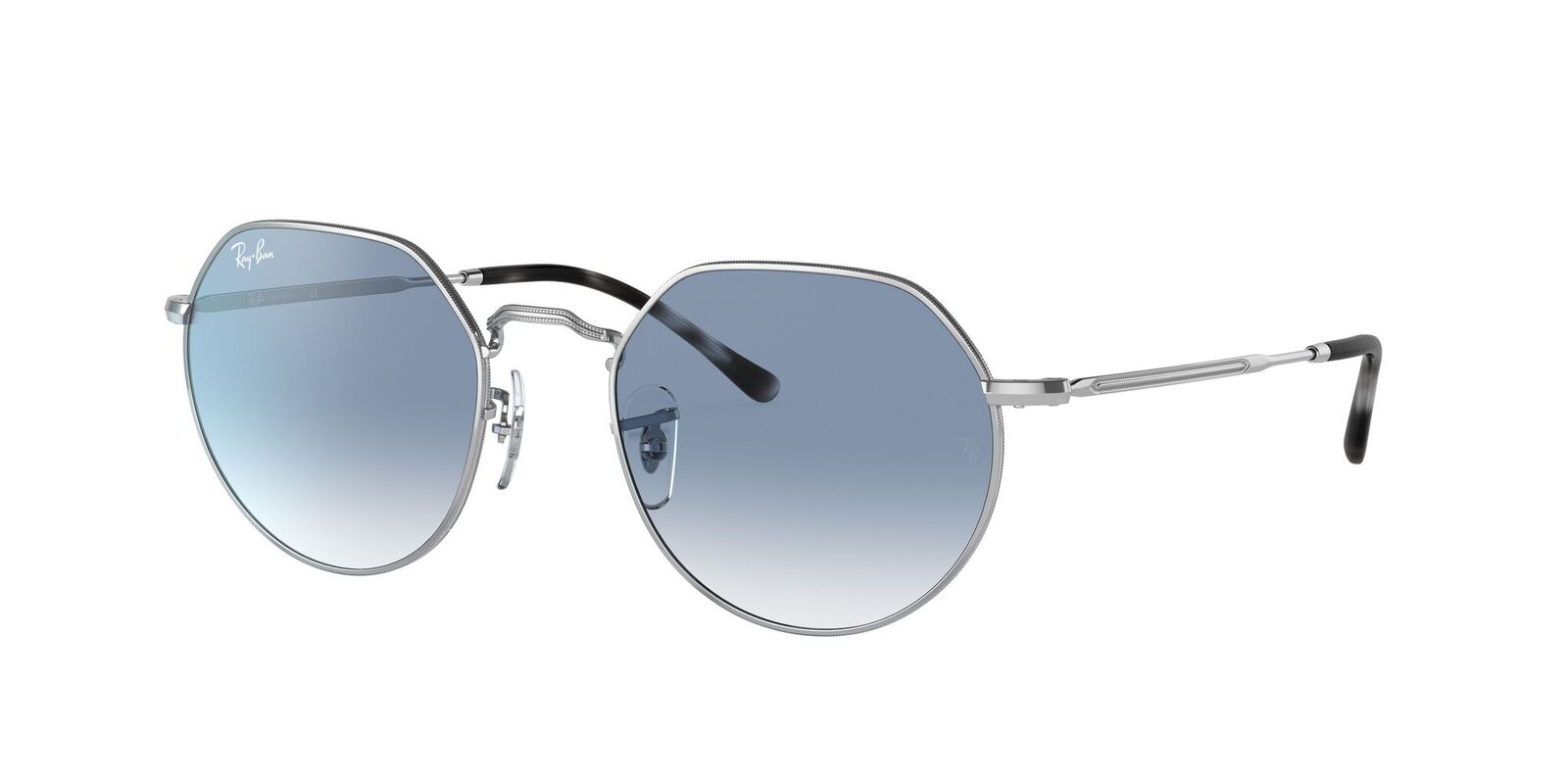 Ray-Ban RB3565 003/3F-53 Jack Silver / Blue Lenses