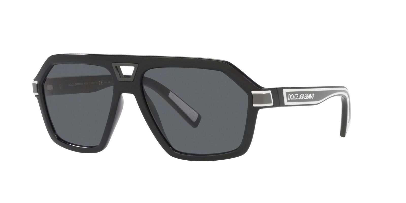 Dolce Gabbana DG6176 501 81 58 Black Dark Grey Polarised
