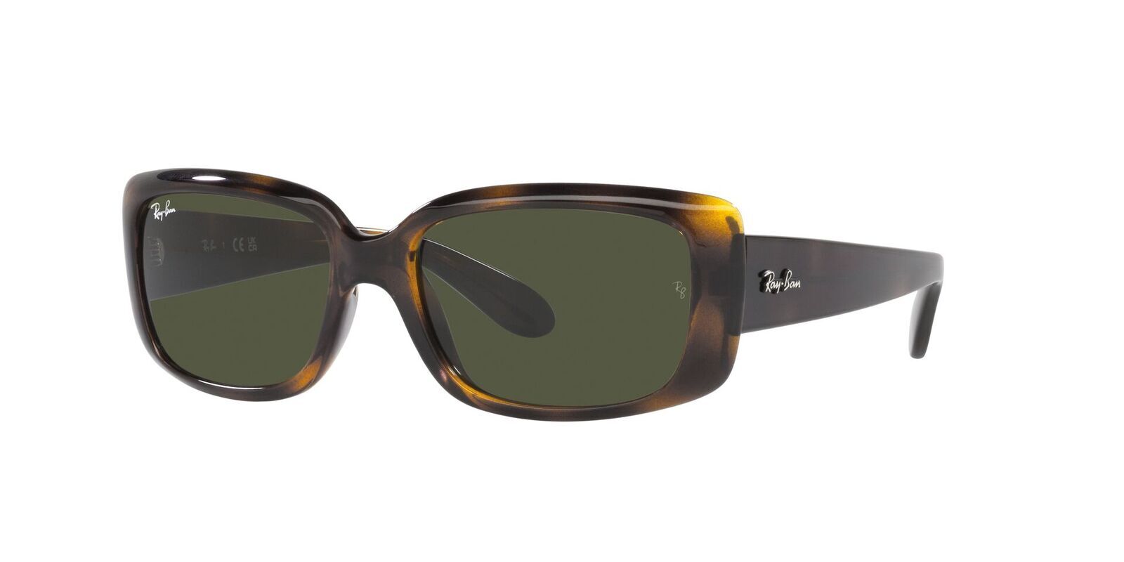 Ray Ban RB4389 710 31 58 Havana Green Lenses