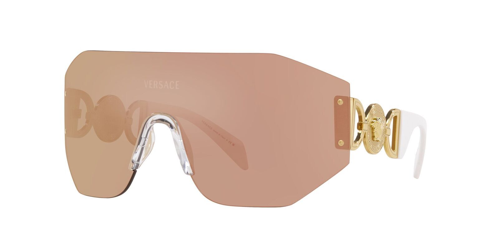 Versace pink mirror sales sunglasses