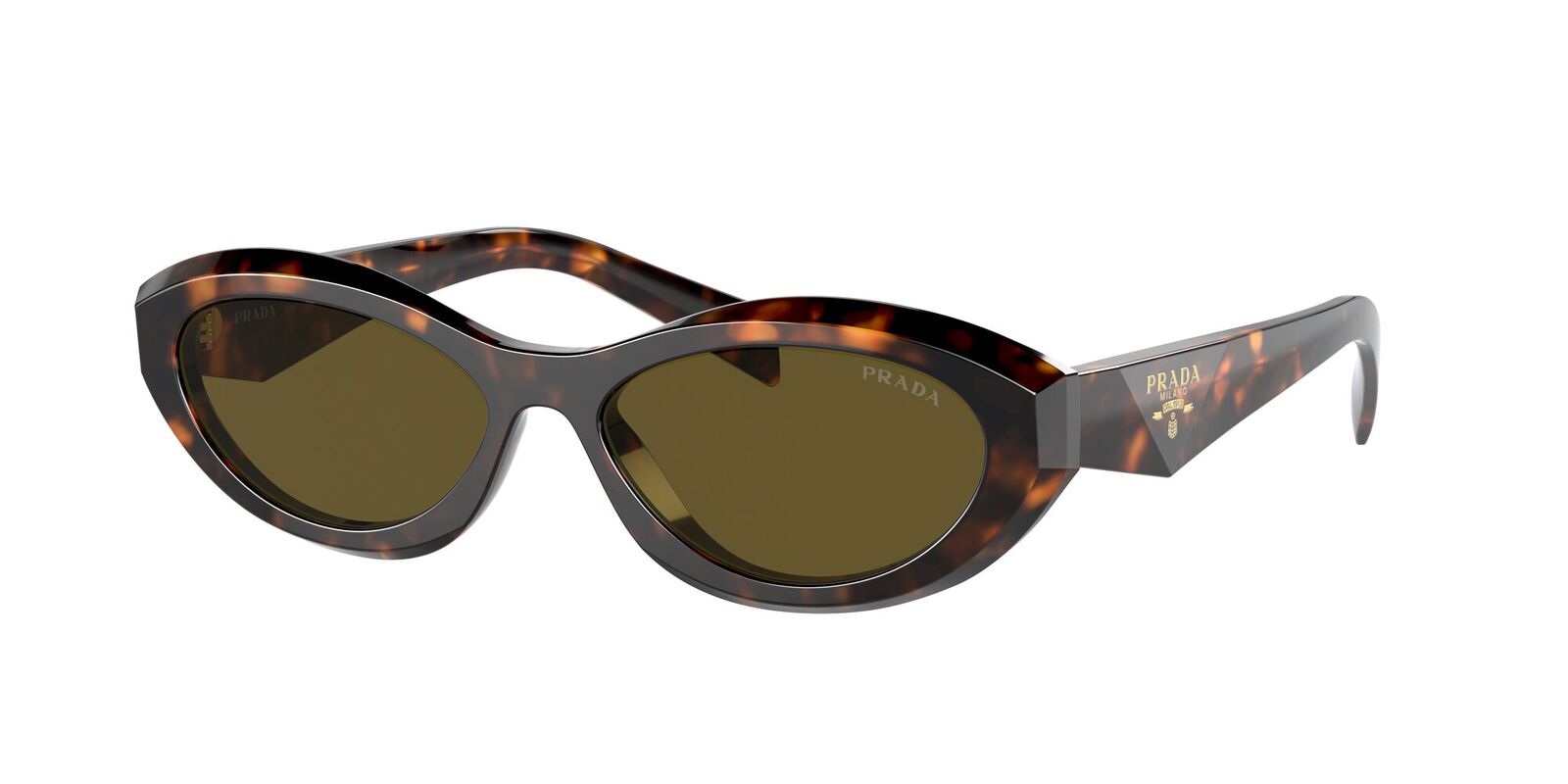Prada PR26ZSF 14L09Z-56 Sage w Honey Tortoise / Dark Brown Lenses