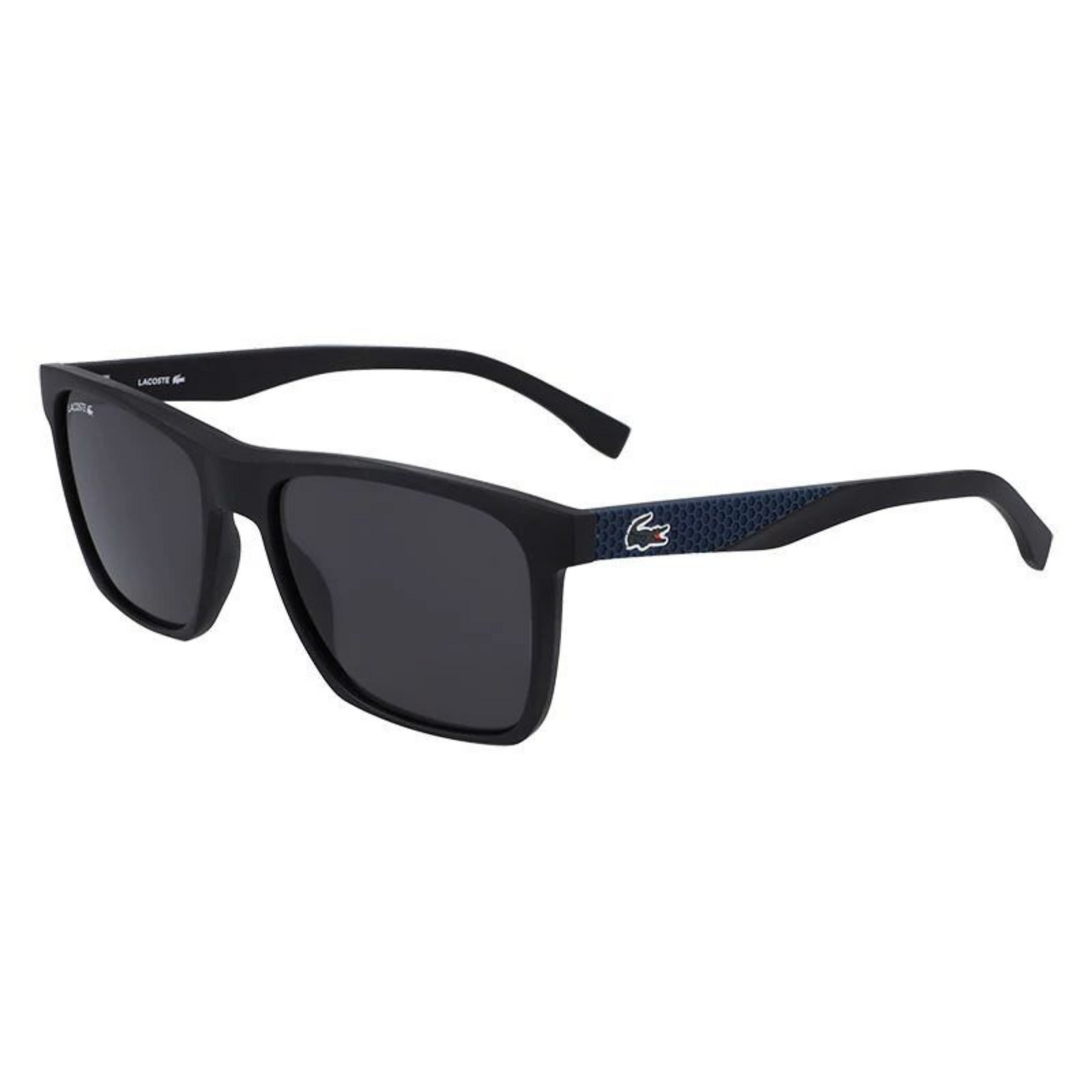 Lacoste L900S 001 56 Matte Black Solid Smoke Lenses