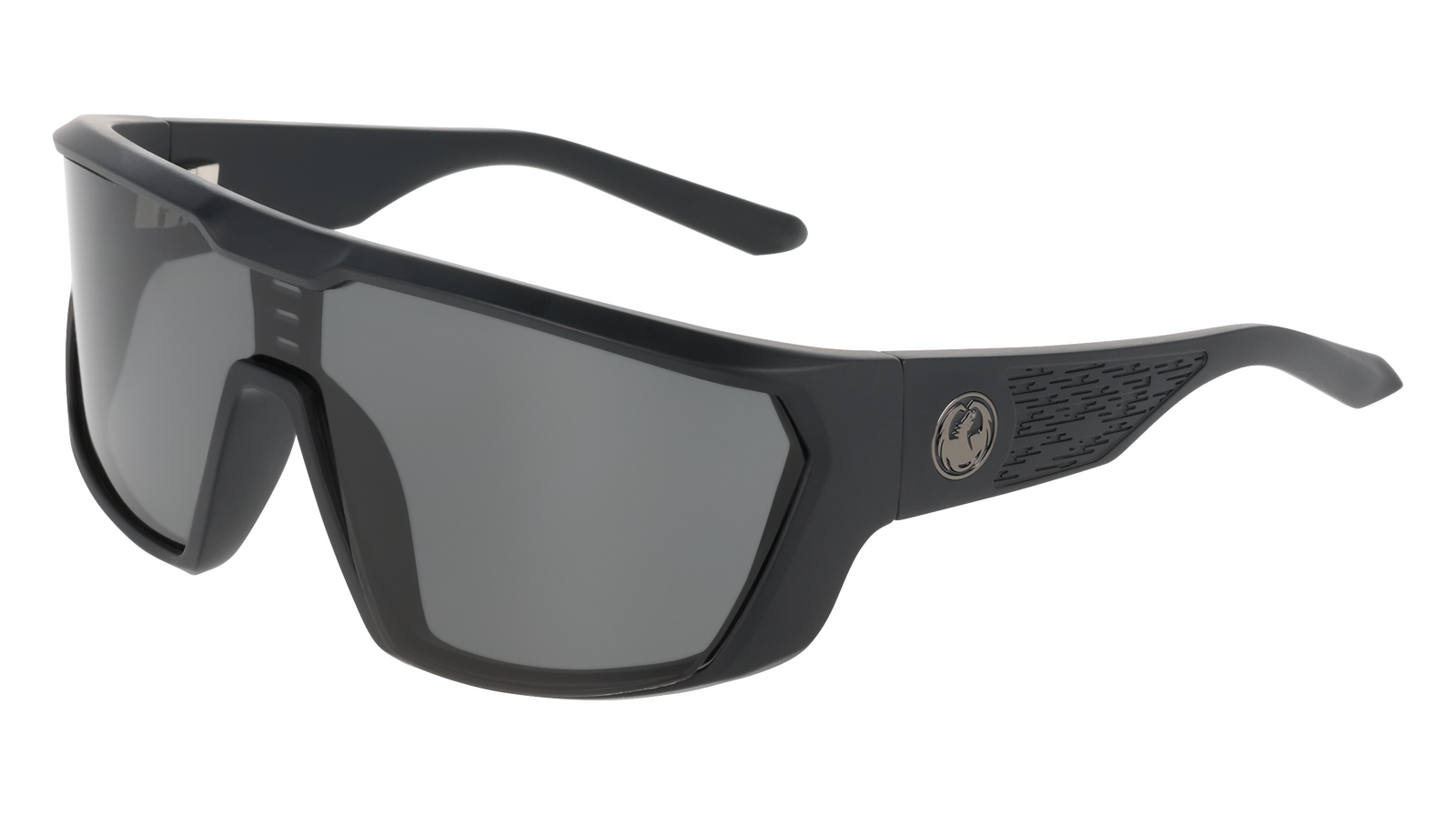 Dragon Chasm DR802S 002-62 Matte Black / Smoke Luma Lenses