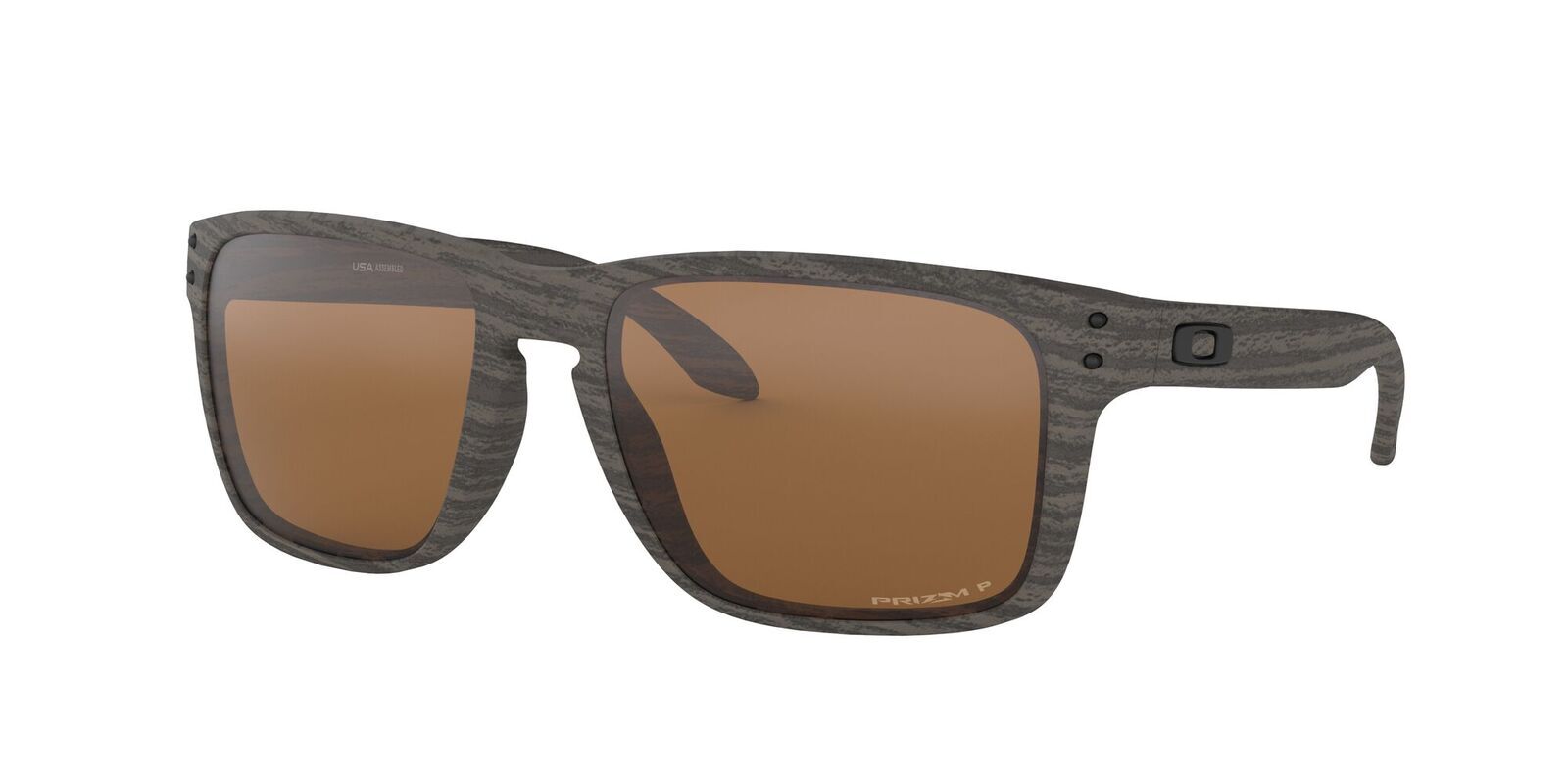 Oakley Holbrook XL OO9417-06 Woodgrain / Prizm Tungsten Polarised Lenses