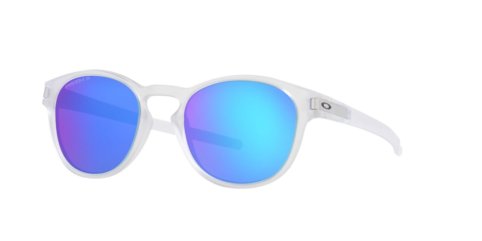 Oakley Latch OO9265-6553 Matte Clear / Prizm Sapphire Polarised Lenses