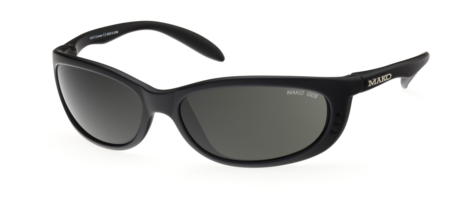 Mako Sleek XL 9517 M01 G0HR Matte Black / Grey Polarised Lenses
